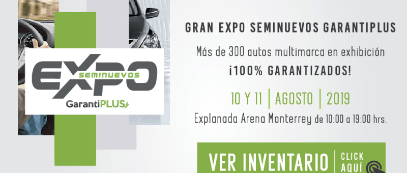 Estos son los vehículos que encontraras en Expo Seminuevos México