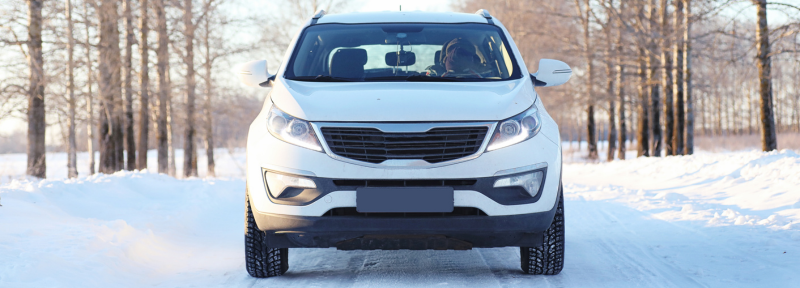 Coche avería invierno