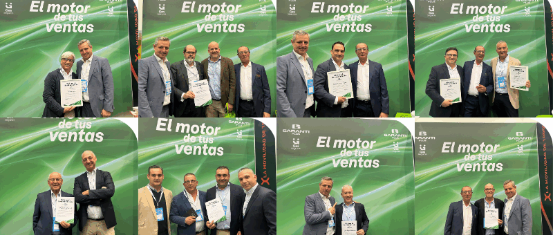 GarantiPLUS premia la profesionalidad y el compromiso de concesionarios y compraventas en eXpoGanvam 2024